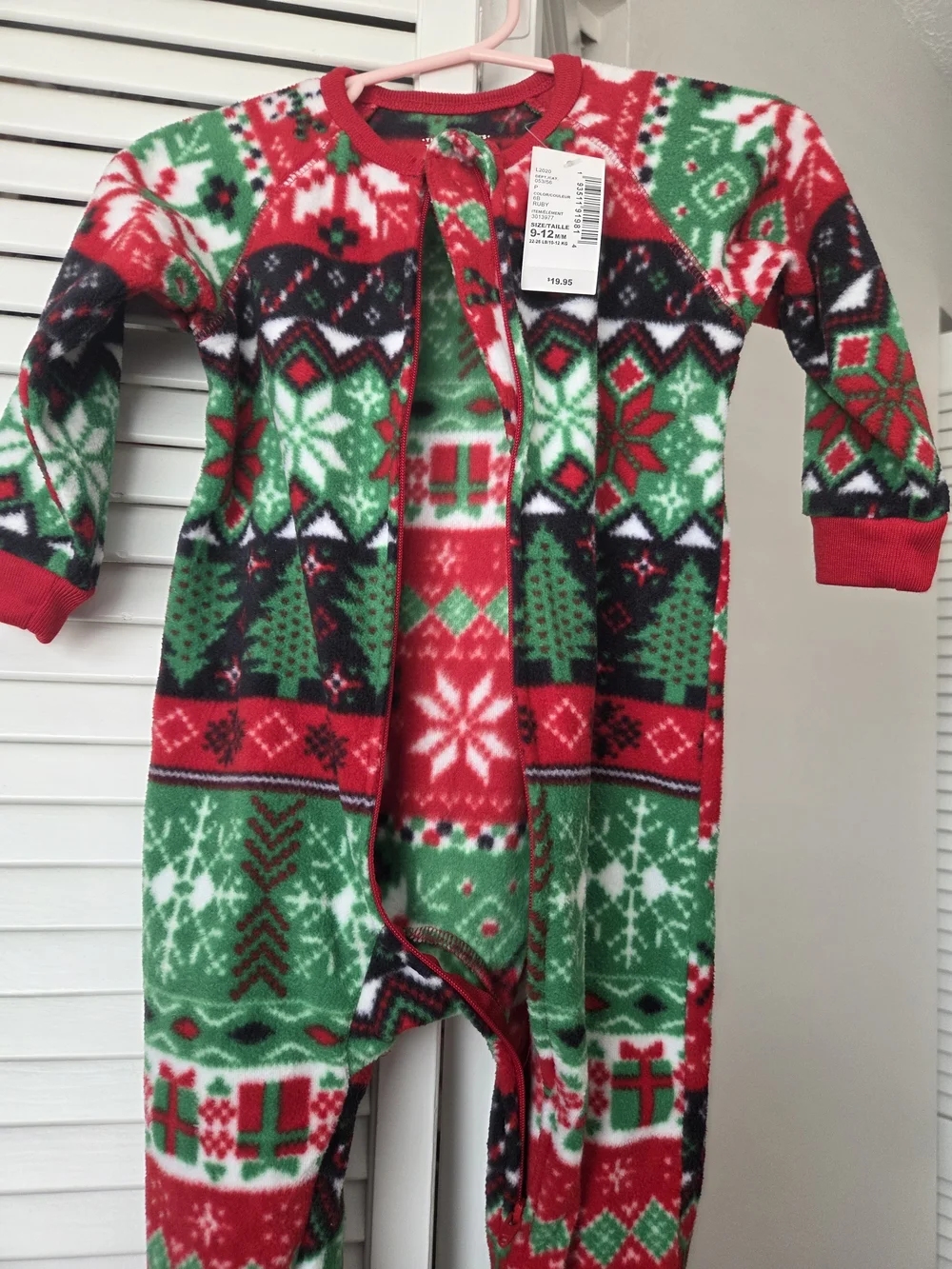 The Childrens Place Christmas Footie Pajamas